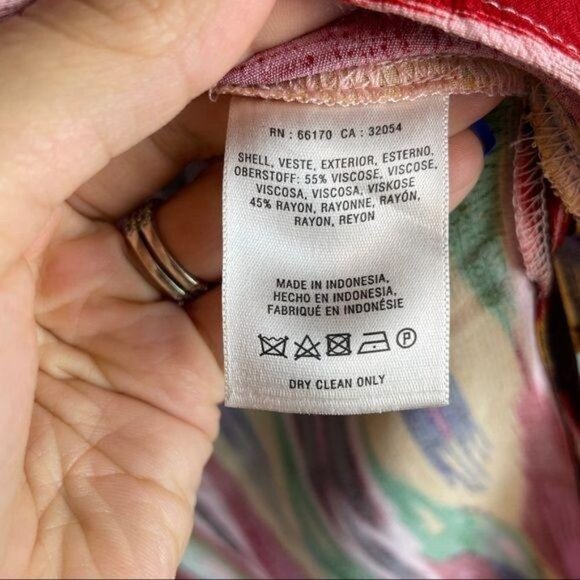 Anthropologie Vanessa Virginia Apolline Maxi Skirt Colorful Print Women's Sz XS - Picture 7 of 8